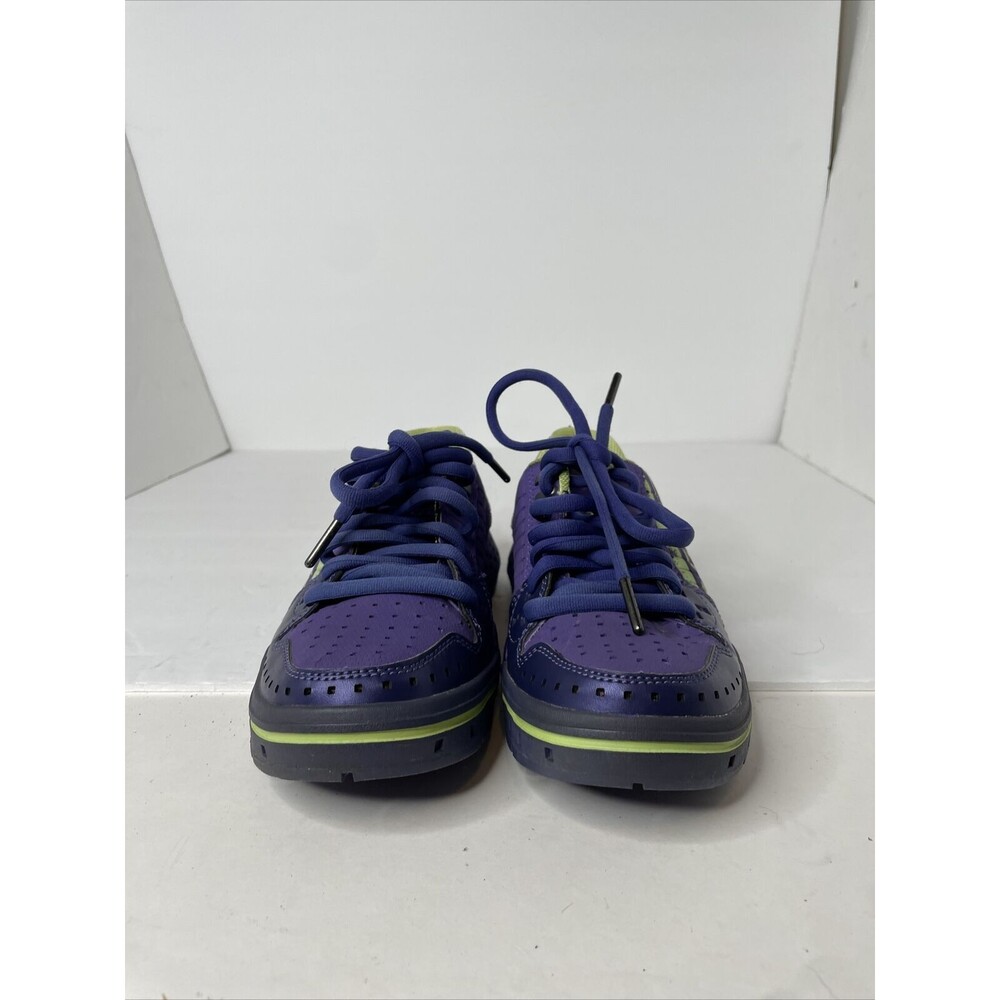 Teva Womens Gnarkosi 4171 Purple Leather Lace Up Low‎ Top Water Shoes Size 6